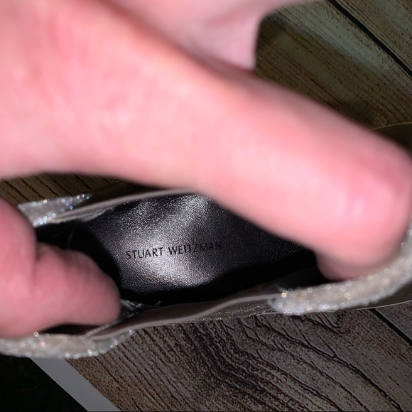 Stuart Weitzman Double Stones Sneakers Dark Gray - Picture 5 of 10